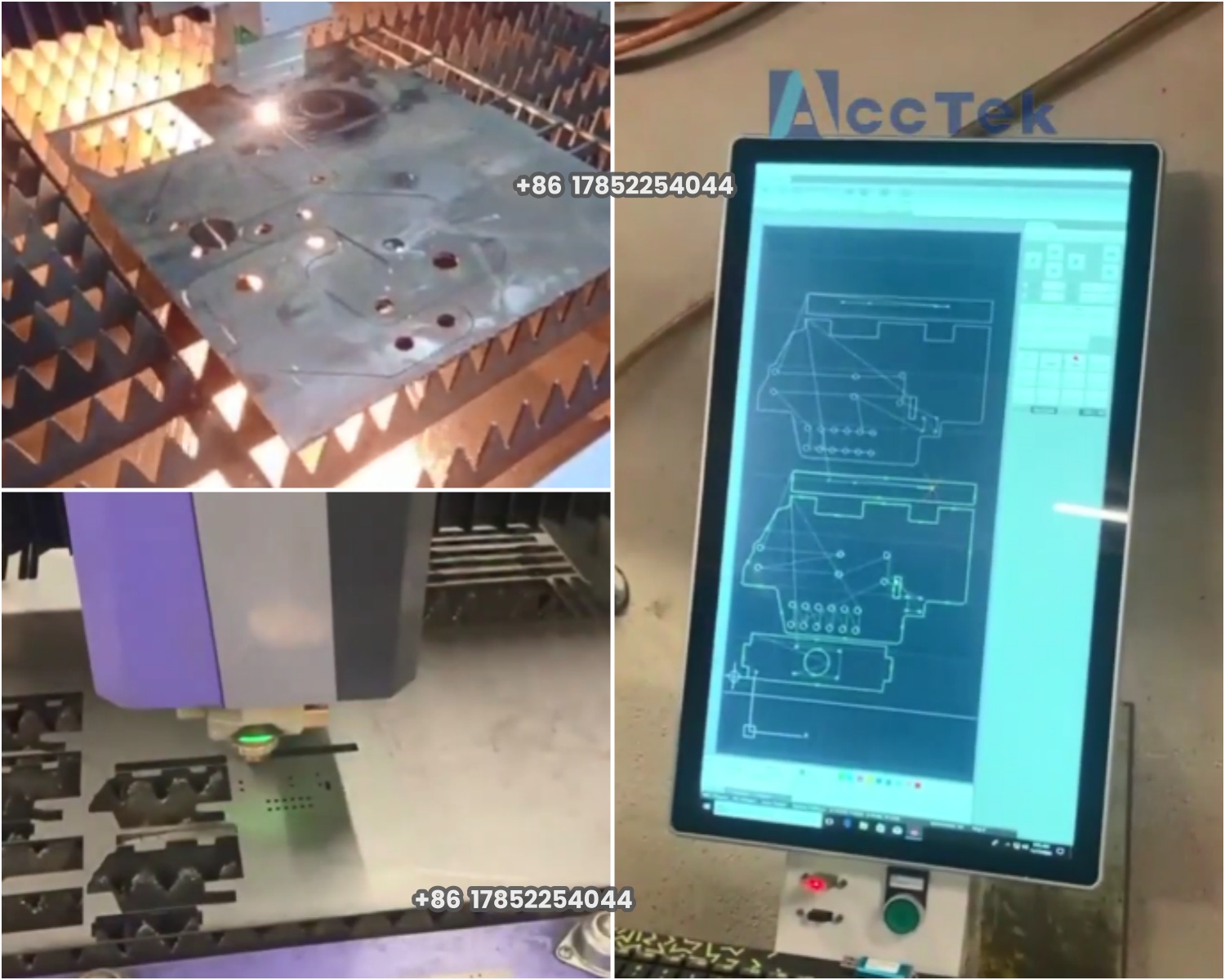 Industrial Laser Price - AKJ1530F 2040 2060 2560 1000 Вт