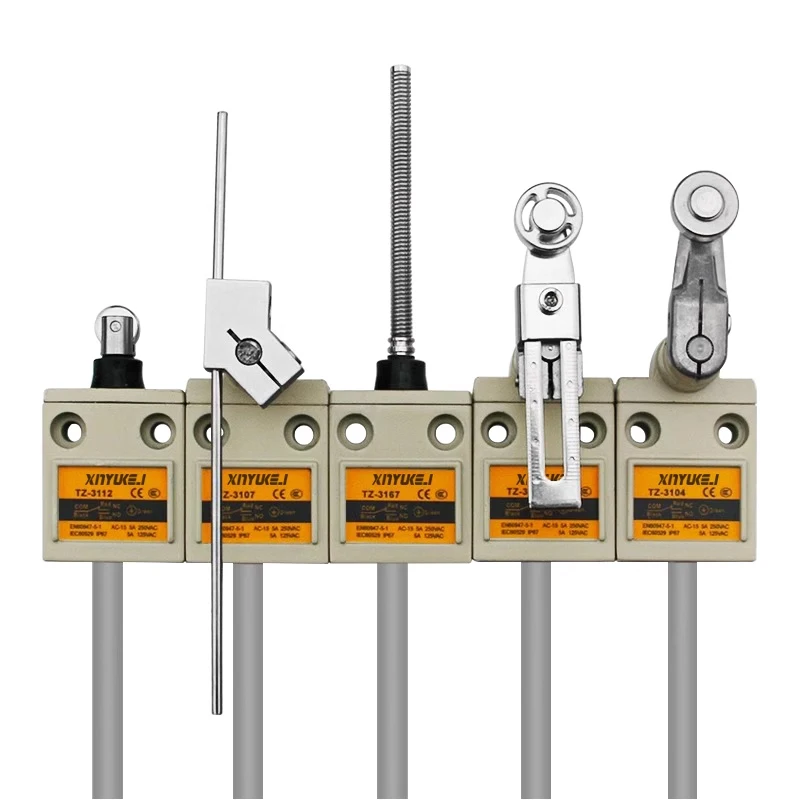 Limit Switch Cnc - TZ-3 Концевой выключатель хода TZ-3108/3104/3101/3102/3103/3107/3111/33112/3113/3166/3167/3169 Самовозвращающийся