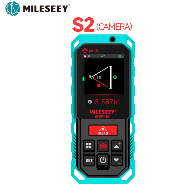 Industrial Laser Rangefinder - MILESEEY S2 лазерный дальномер 200М с