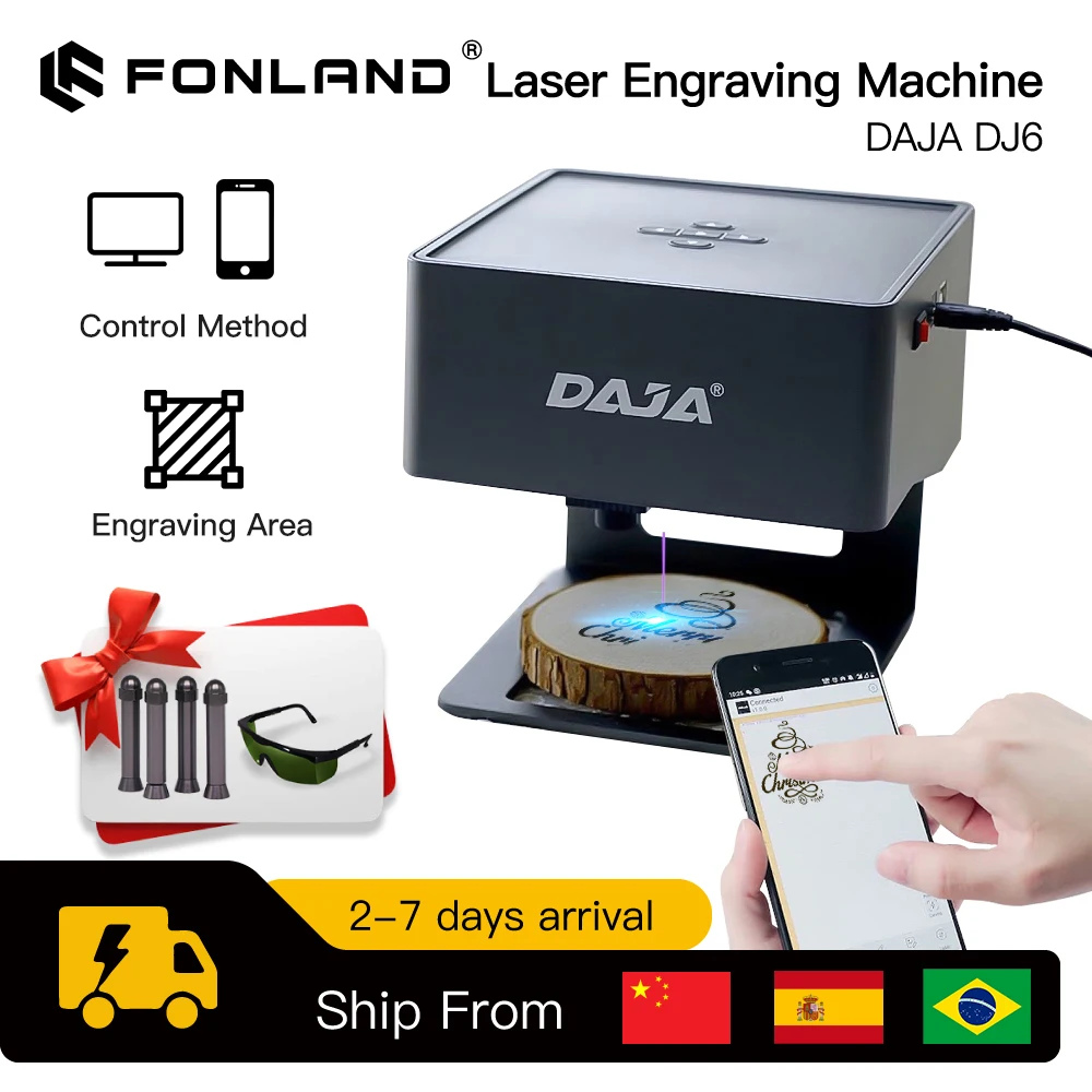 Industrial Handheld Laser Engraver - Лазерный гравер DAJA с ЧПУ DIY