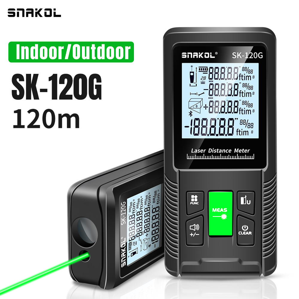Industrial Laser Rangefinder - Лазерный дальномер SNAKOL 3-в-1 высокой точности,