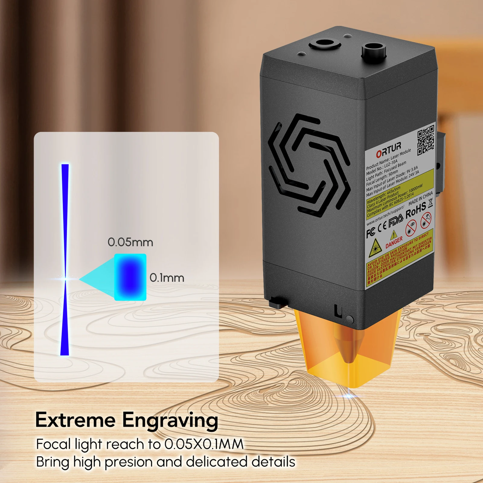 Laser Engraving Software - ORTUR LU2-10A 10 Вт высокоточный лазерный