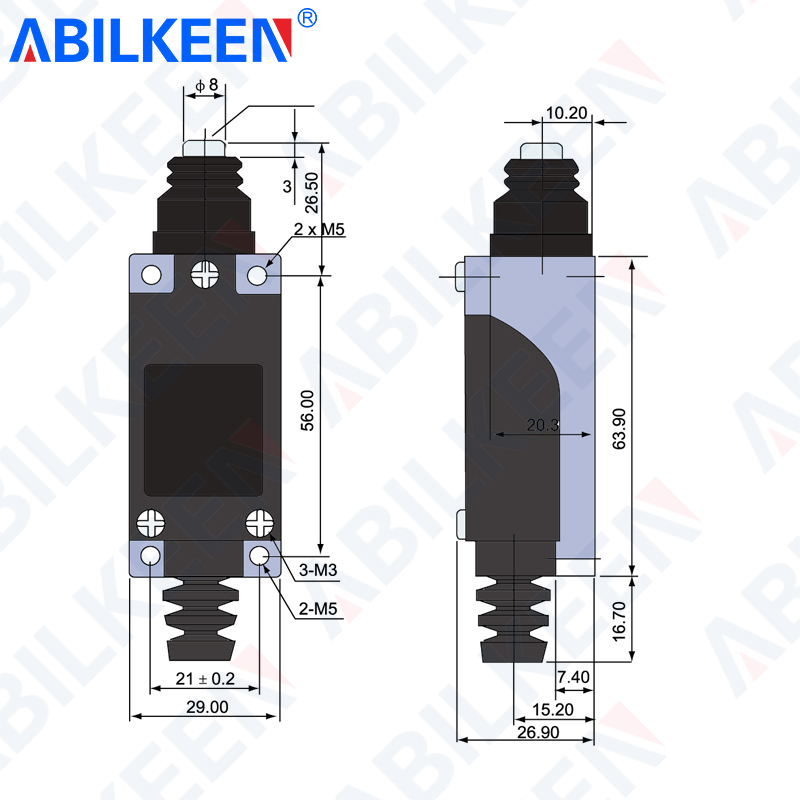 Концевой выключатель ABILKEEN  – обзор и цена Limit Switch Cnc