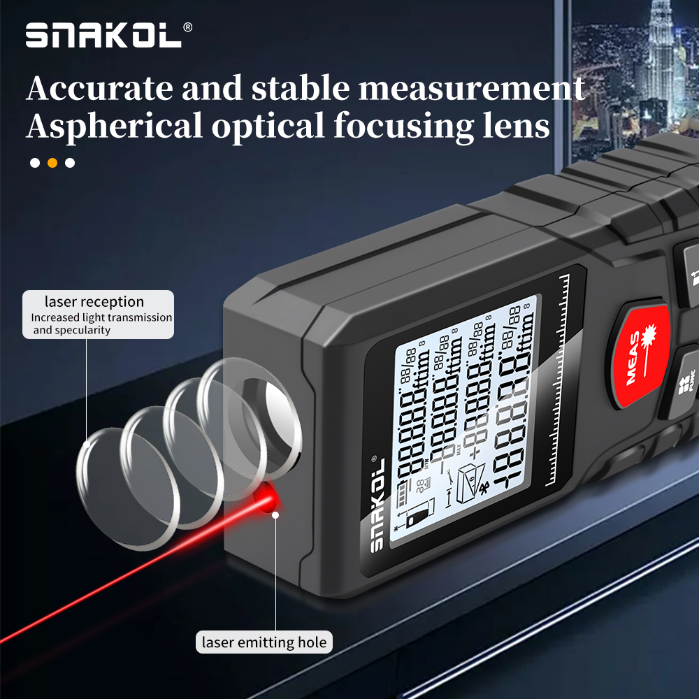 Snakol лазерный дальномер 50 м – обзор и цена Industrial Laser Rangefinder