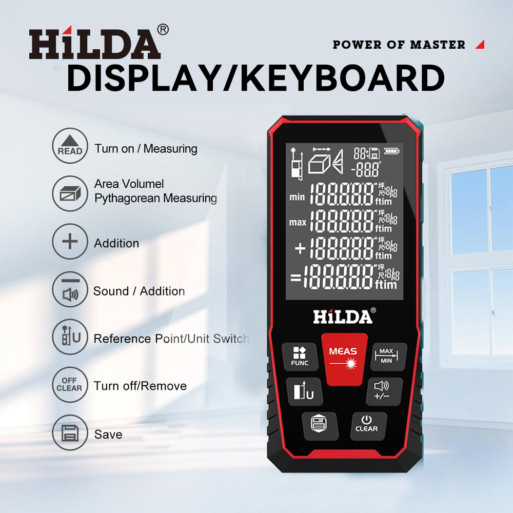 HILDA лазерный дальномер 50 м/ – обзор и цена Industrial Laser Rangefinder