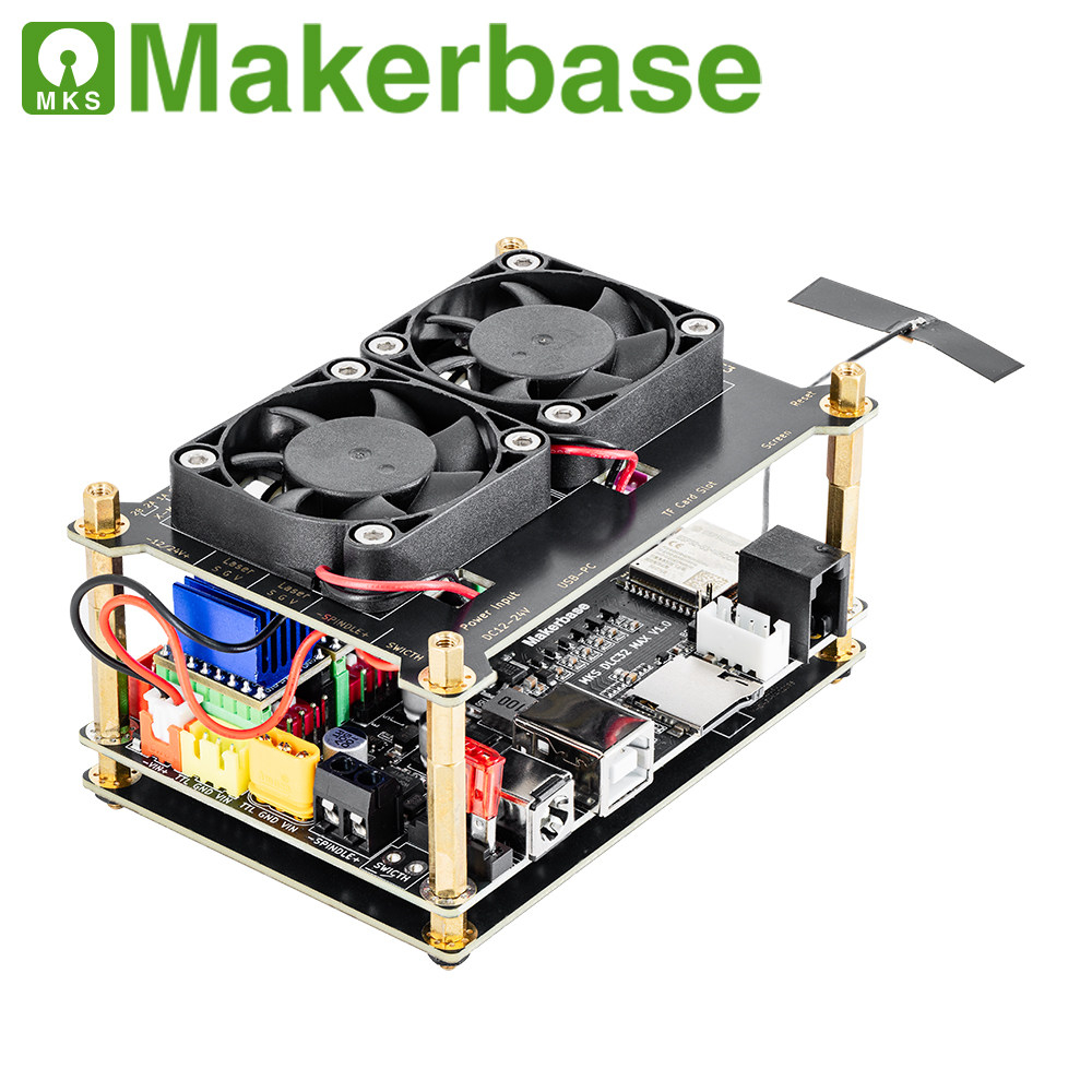 Плата управления ЧПУ Makerbase – обзор и цена Laser Controller Board