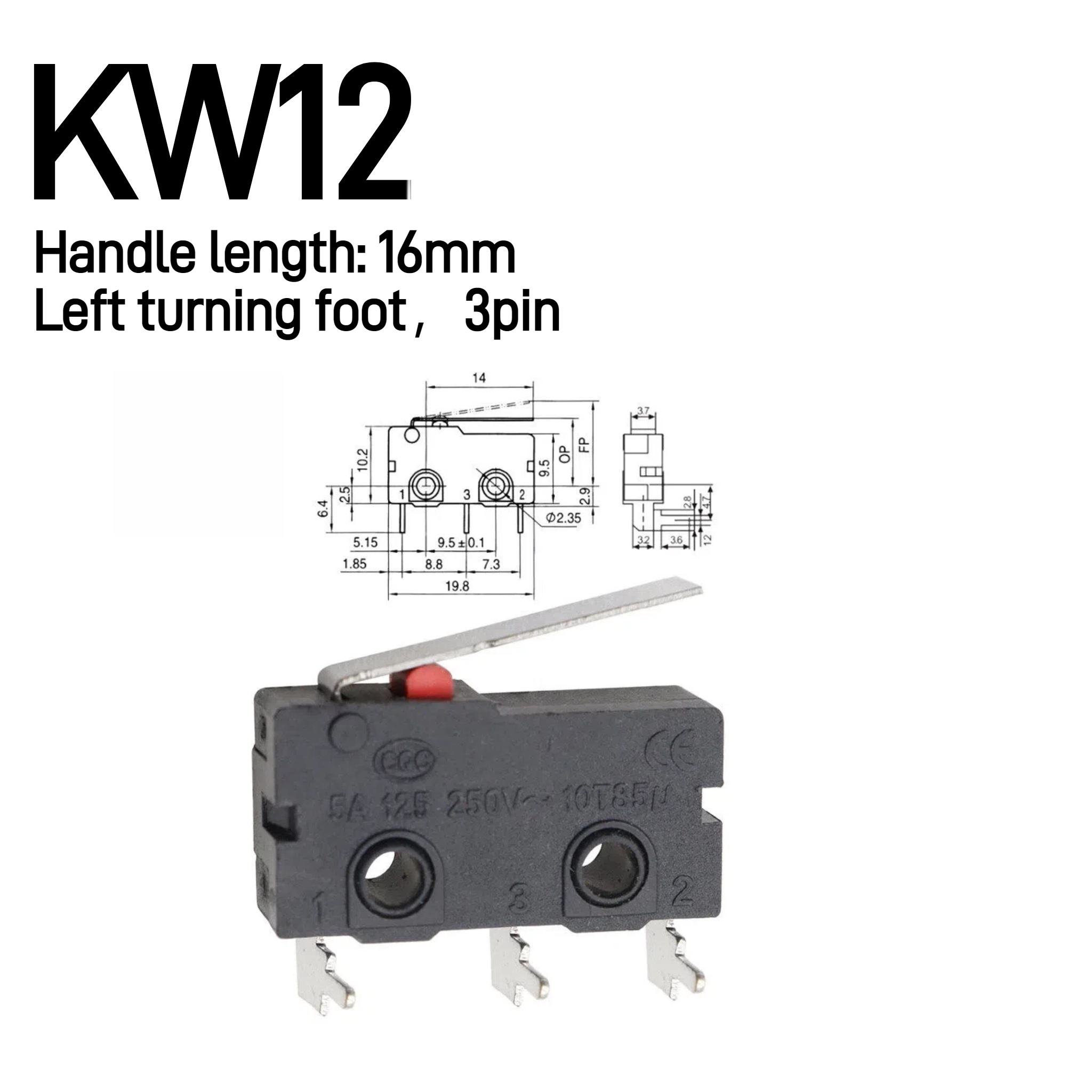 5-10-30 шт. 5А 125В/250В Конце – обзор и цена Limit Switch Cnc