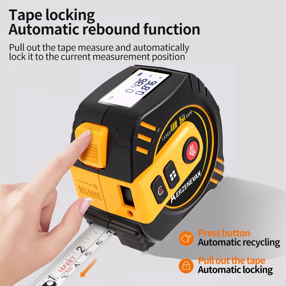 Лазерная рулетка 80 м, измерит – обзор и цена Industrial Laser Rangefinder