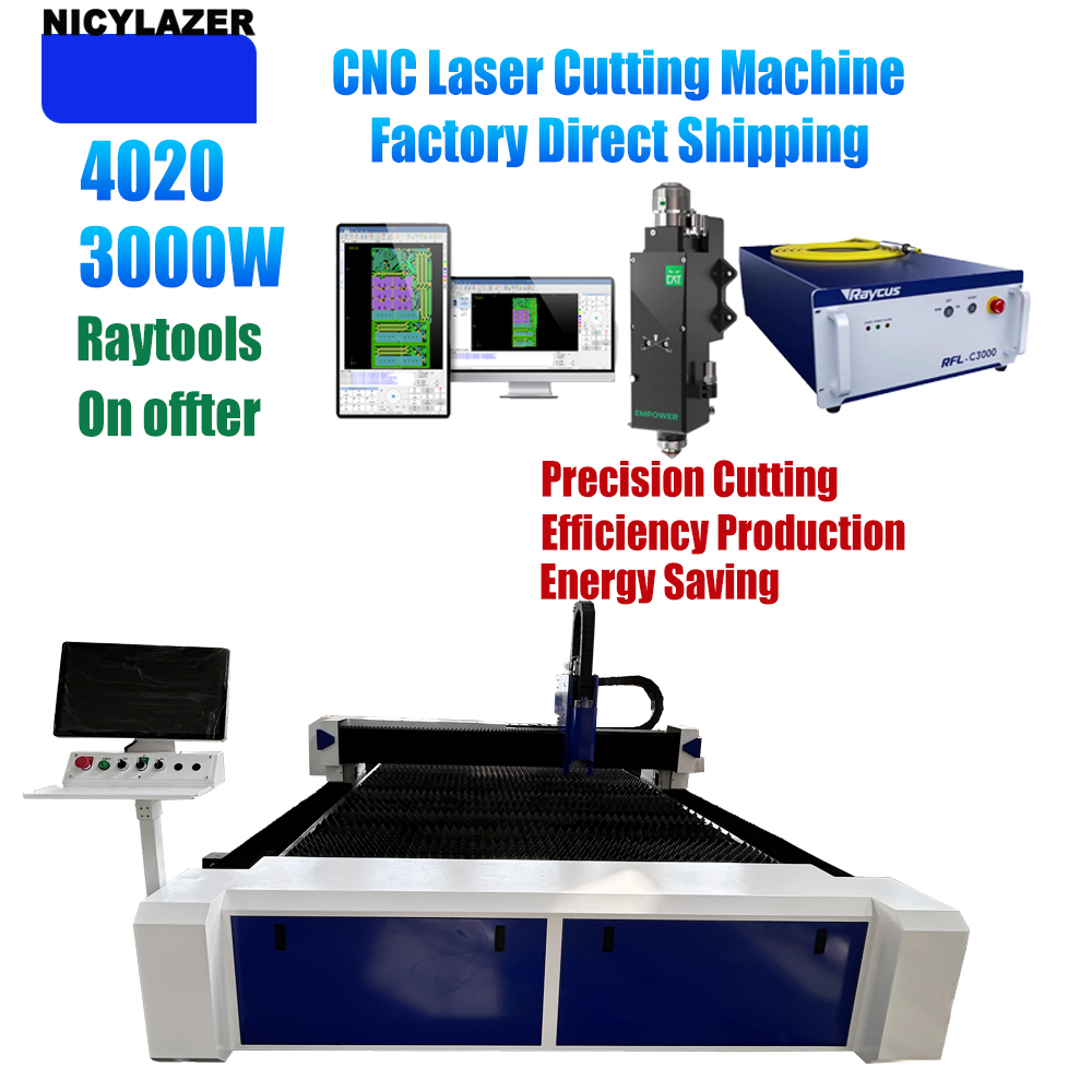 Лазерный станок NICYLAZER CNC  – обзор и цена Industrial Laser Metal Cutter
