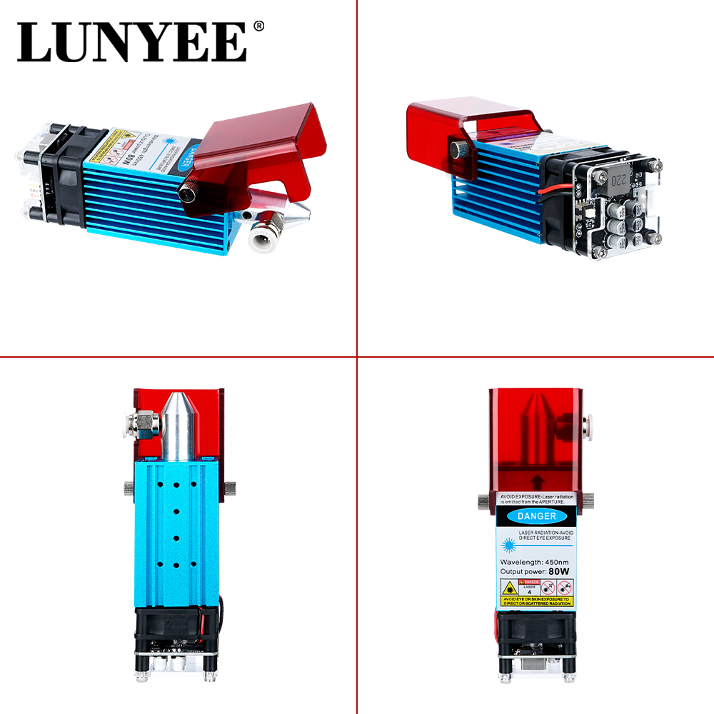 Лазерный модуль LUNYEE 80 Вт 4 – обзор и цена Industrial Laser Cutter