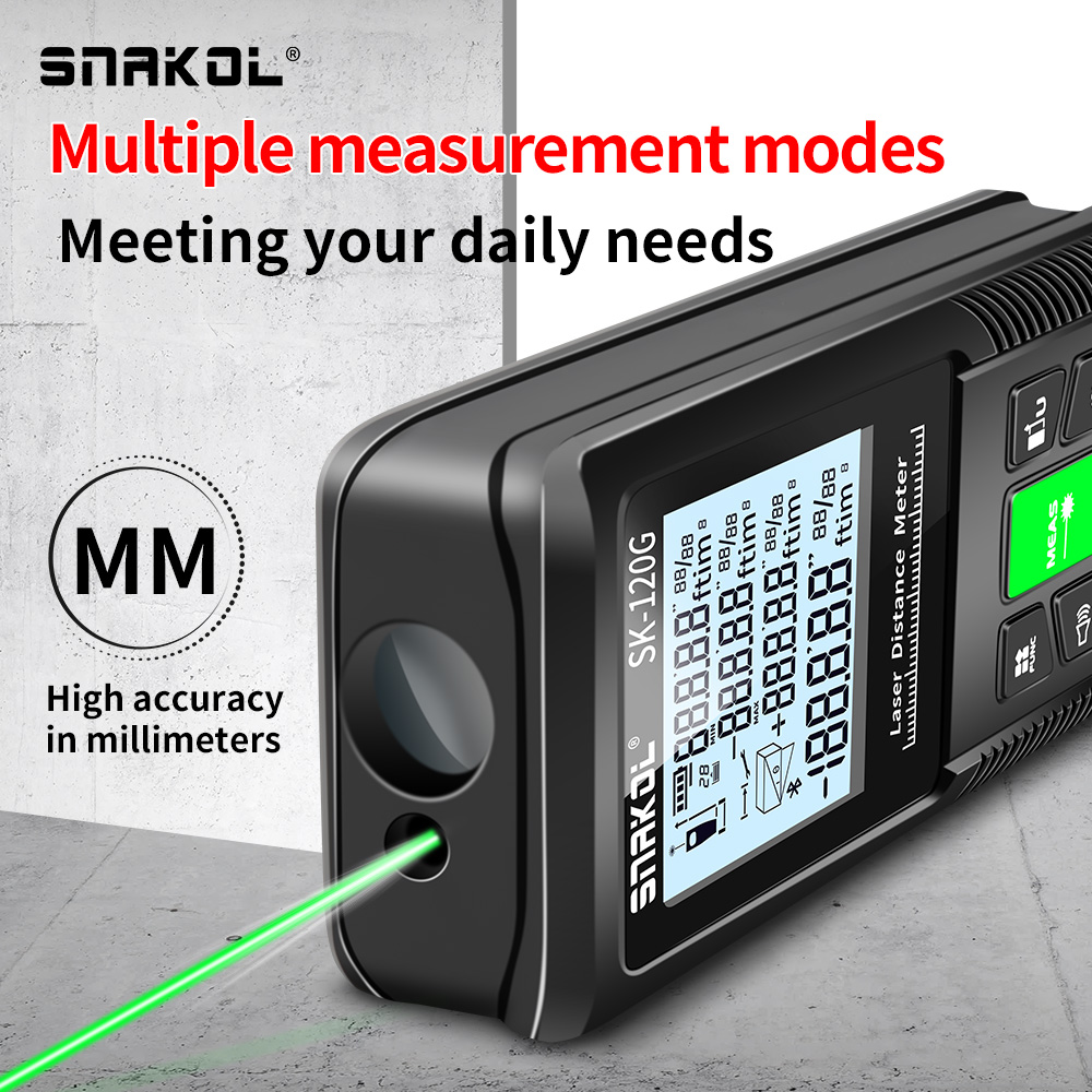 Лазерный дальномер Snakol 40 м – обзор и цена Industrial Laser Rangefinder