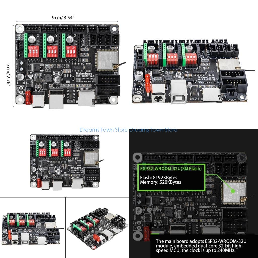 HX6A MKS DLC32 V2.0 Настольный – обзор и цена Laser Controller Board