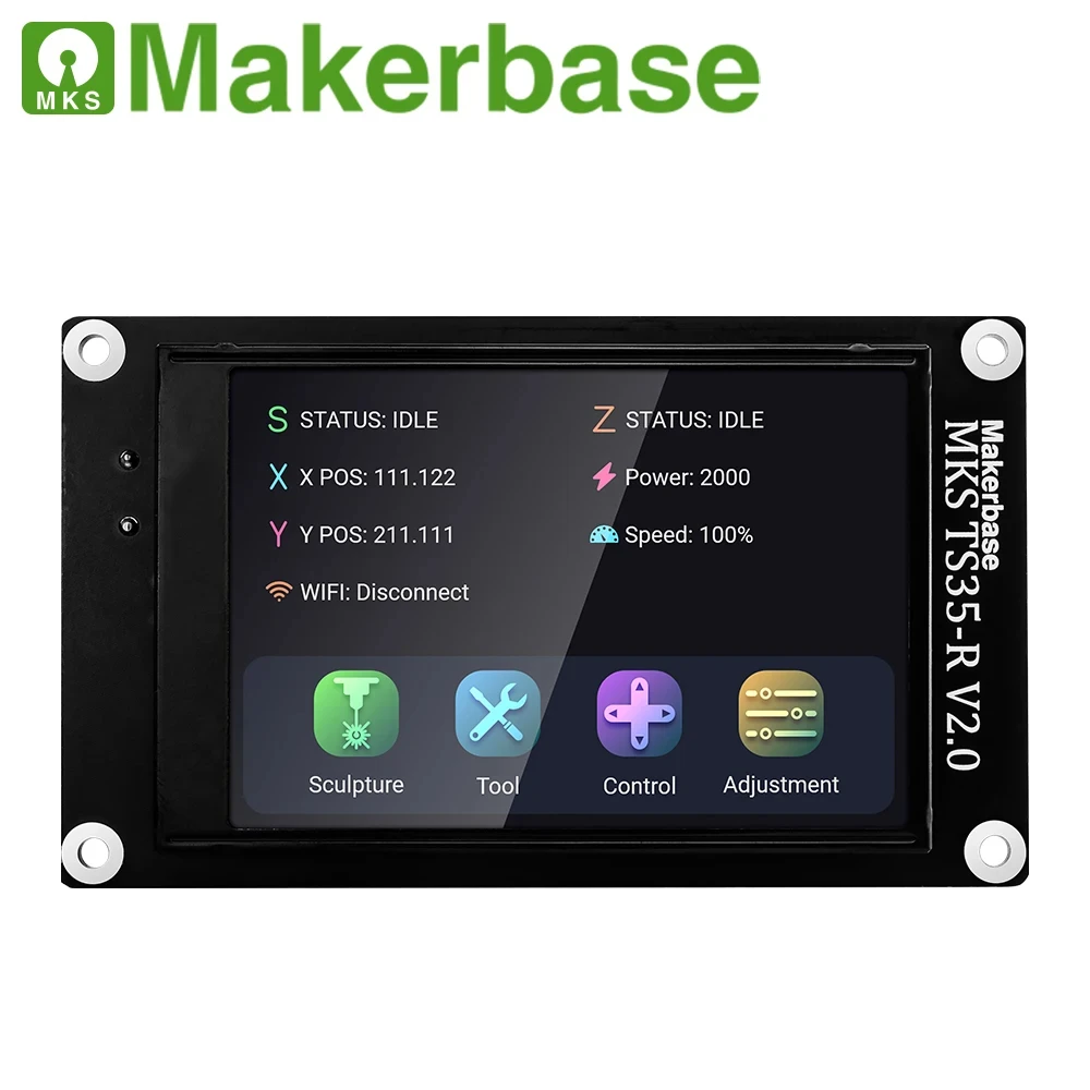 Контроллер Makerbase MKS DLC32 – обзор и цена Laser Controller Board